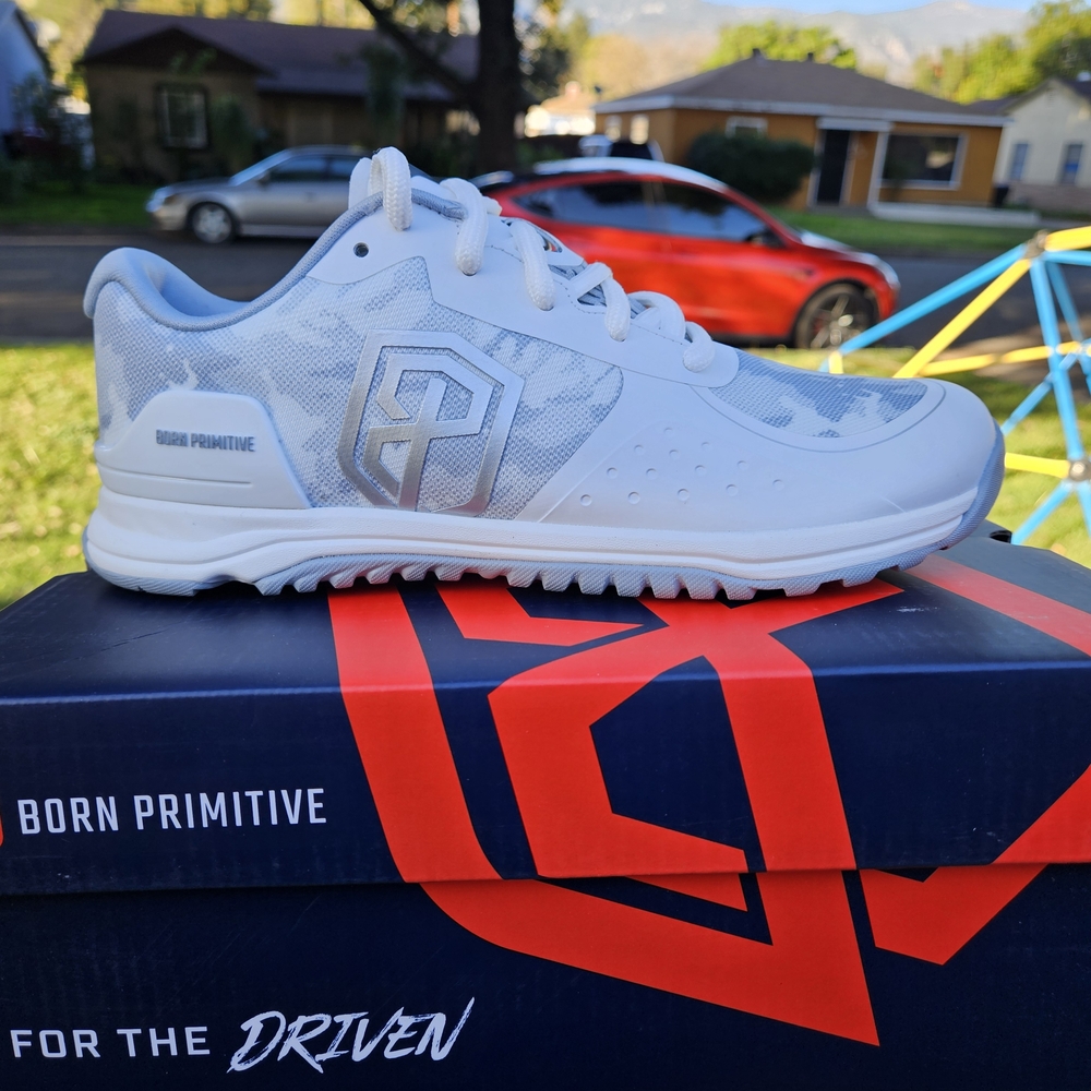 Born Primitive Savage 1 White Athletic Shoes Womans